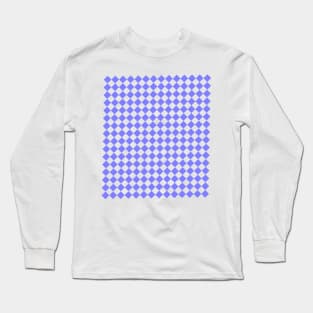 Beautiful blue   squares Long Sleeve T-Shirt